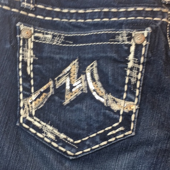 MISS ME• EASY BOOT DARK WASH • Size 27• - Picture 6 of 15